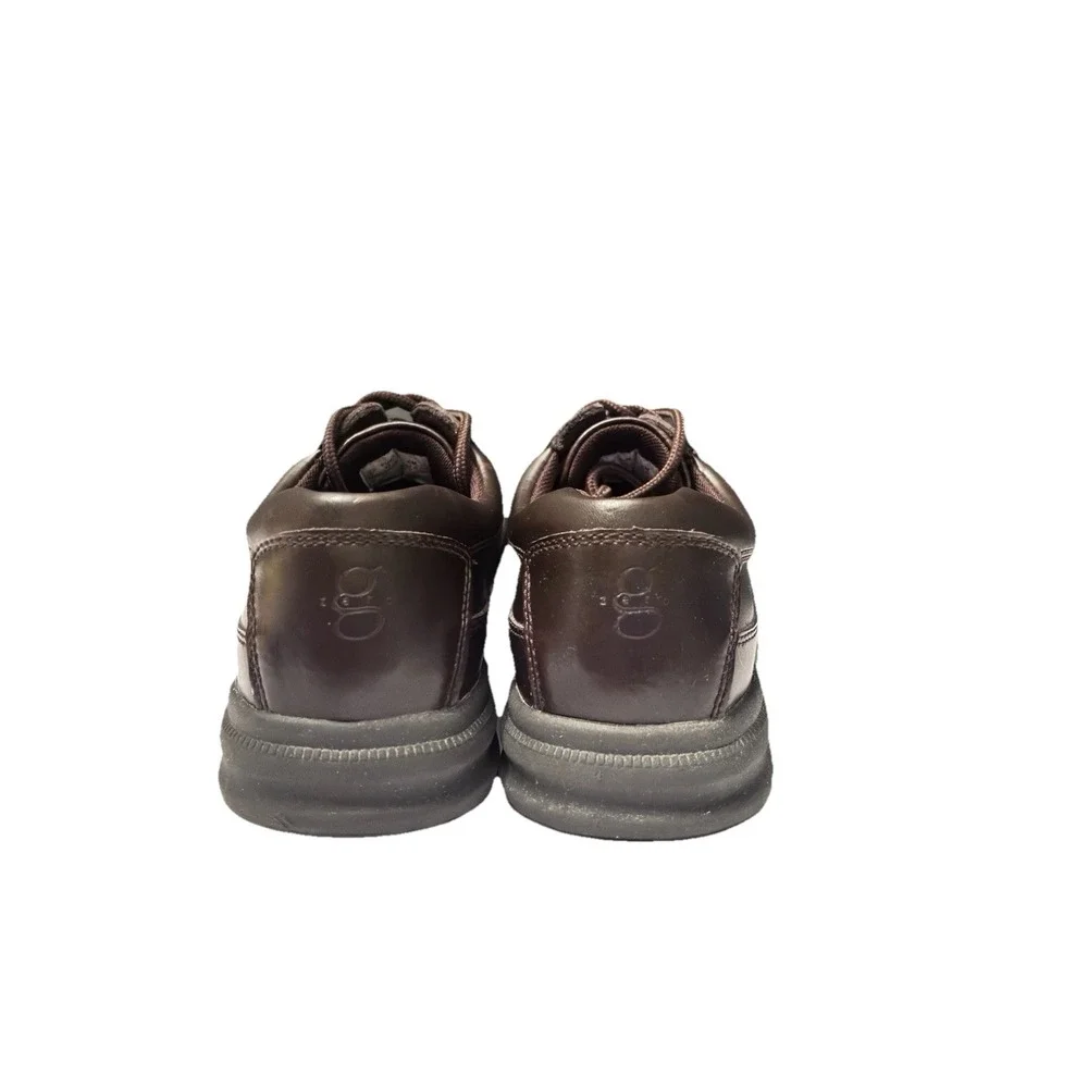 Hush Puppies Mens Shoes‎ 9 Brown Glen Brown Leather Oxford Excellent Condition